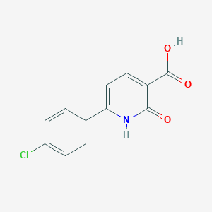 6-(4-Chloro-phenyl)-2-oxo-1,2-dihydro-pyridine-3-carboxylic acid图片