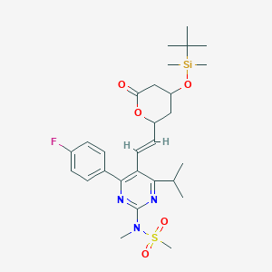 5'-O-tert-Butyldimethylsilyl Rosuvastatin Lactone图片