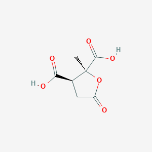 (2S,3R)-2-methyl-5-oxotetrahydrofuran-2,3-dicarboxylic acid图片