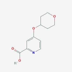 4-(Oxan-4-yloxy)pyridine-2-carboxylic acid图片