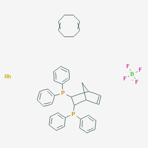 (2R,3R)-(-)-2,3-双(二苯基膦基)双环[2,2,1]庚-5-烯(1,5-环辛二烯)铑(I)四氟硼酸盐图片