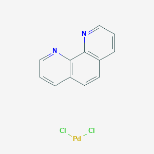 Dichloro(1,10-phenanthroline)palladium(II)图片