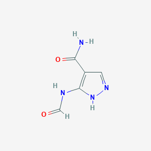3-(Formylamino)-1H-pyrazole-4-carboxamide图片
