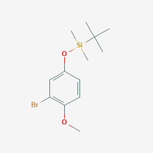 (3-Bromo-4-methoxyphenoxy)(tert-butyl)dimethylsilane图片