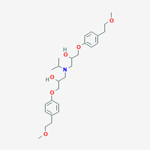 1,1'-[(1-Methylethyl)imino]bis[3-[4-(2-methoxyethyl)phenoxy]-2-propanol(Mixture of Diastereomers)图片