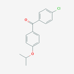 (4-Chlorophenyl)[4-(1-methylethoxy)phenyl]methanone(Fenofibrate Impurity)图片