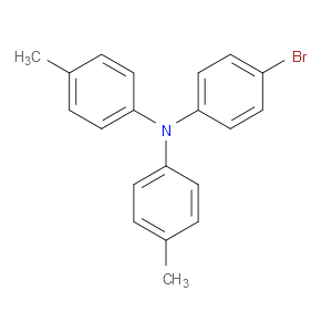4-溴-4',4''-二甲基三苯胺图片