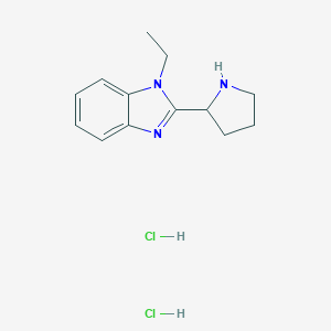 1-Ethyl-2-pyrrolidin-2-yl-1H-benzimidazoledihydrochloride图片