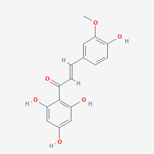 3-Methoxy-2',4',6',4-tetrahydroxychalcone Piperidine Complex图片
