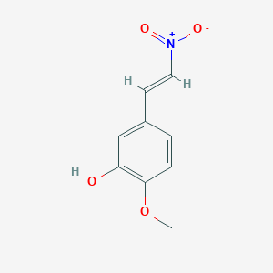 2-Methoxy-5-[(E)-2-nitrovinyl]phenol图片