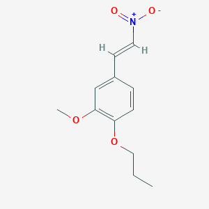 2-Methoxy-4-(2-nitrovinyl)-1-propoxybenzene图片