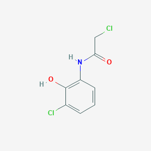 2-chloro-N-(3-chloro-2-hydroxyphenyl)acetamide图片