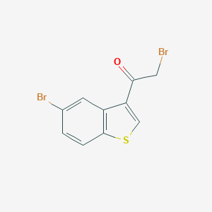 5-Bromo-3-(bromoacetyl)benzo[b]thiophene 97%图片