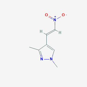 1,3-dimethyl-4-[(E)-2-nitrovinyl]-1H-pyrazole图片