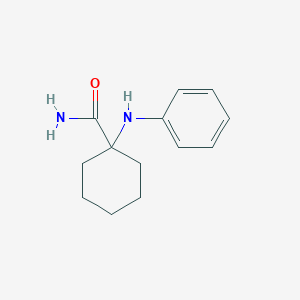 1-Anilinocyclohexanecarboxamide图片