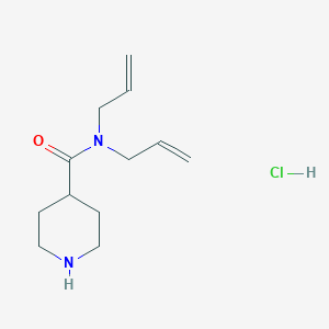 N,N-Diallyl-4-piperidinecarboxamide hydrochloride图片
