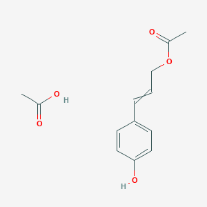 (E)-3-(4-乙酰氧基苯基)烯丙基乙酸酯图片