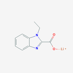 1-Ethyl-1H-benzimidazole-2-carboxylic acid lithium salt图片
