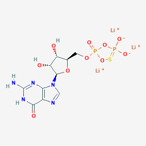 Guanosine 5'-O-(2-Thiodiphosphate)Trilithium Salt图片
