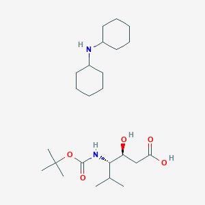 Boc-(3S,4S)-4-氨基-3-羟基-5-甲基己酸二环己基胺盐图片