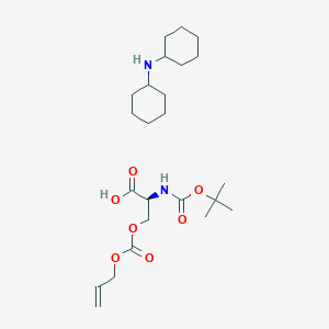 Boc-O-allyloxycarbonyl-L-serine Dicyclohexylammonium Salt图片