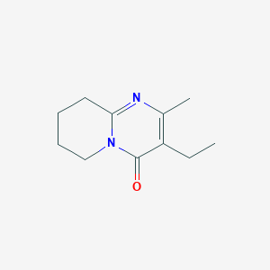 3-Ethyl-2-methyl-6,7,8,9-tetrahydro-4H-pyrido[1,2-a]pyrimidin-4-one(Risperidone Impurity)图片