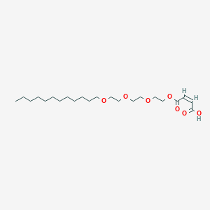 2-(2-(2-(Dodecyloxy)ethoxy)ethoxy)ethyl hydrogen maleate图片