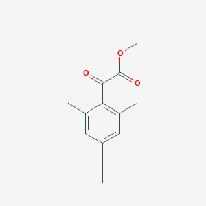 Ethyl 4-tert-butyl-2,6-dimethylbenzoylformate图片