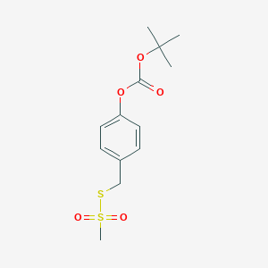 4-(tert-Butoxycarbonyloxy)benzyl Methanethiosulfonate图片