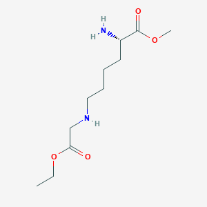 Nε-(Ethoxycarbonylmethyl)-L-lysine Methyl Ester图片