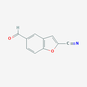 5-Formyl-benzofuran-2-carbonitrile图片