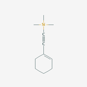 1-[(Trimethylsilyl)ethynyl]cyclohexene图片