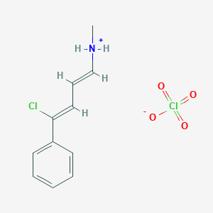 [(2Z)-3-Chloro-3-phenylprop-2-en-1-ylidene]dimethylazanium Perchlorate图片