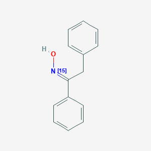 Deoxybenzoin Oxime-15N图片