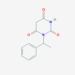 1-(1-Phenylethyl)-1,3-diazinane-2,4,6-trione图片