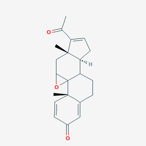 (9β,11β)-9,11-Epoxy-pregna-1,4,16-triene-3,20-dione图片