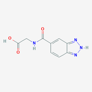 2-(1H-1,2,3-benzotriazol-5-ylformamido)acetic Acid图片