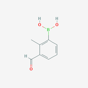 3-Formyl-2-methylphenylboronic acid图片