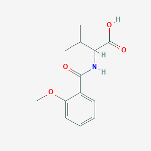 2-[(2-methoxyphenyl)formamido]-3-methylbutanoic acid图片