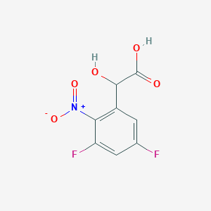 3,5-Difluoro-2-nitromandelic acid图片