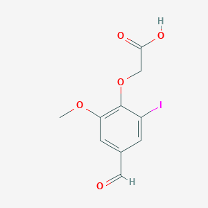 (4-formyl-2-iodo-6-methoxyphenoxy)acetic acid图片
