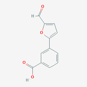 3-(5-Formyl-furan-2-yl)benzoic acid图片