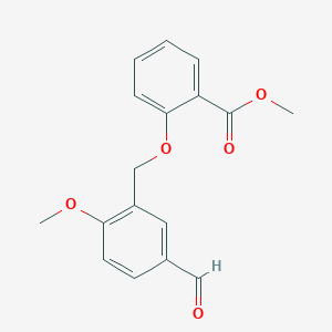2-(5-Formyl-2-methoxy-benzyloxy)-benzoic acid methyl ester图片