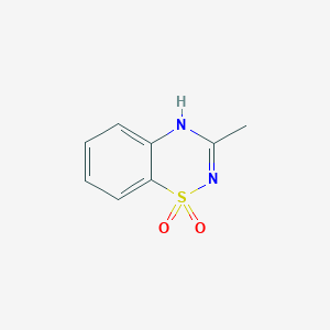 3-methyl-4H-benzo[e][1,2,4]thiadiazine 1,1-dioxide图片