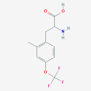 2-Methyl-4-(trifluoromethoxy)-DL-phenylalanine图片
