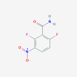 2,6-difluoro-3-nitrobenzamide图片