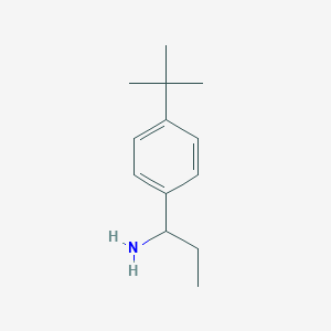1-(4-tert-Butyl-phenyl)-propylamine图片