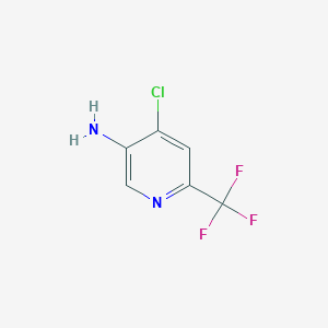 4-Chloro-6-(trifluoromethyl)pyridin-3-amine图片