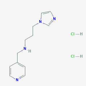 [3-(1H-imidazol-1-yl)propyl](4-pyridinylmethyl)amine dihydrochloride图片