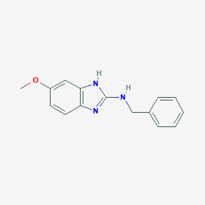 N-benzyl-6-methoxy-1H-benzimidazol-2-amine图片